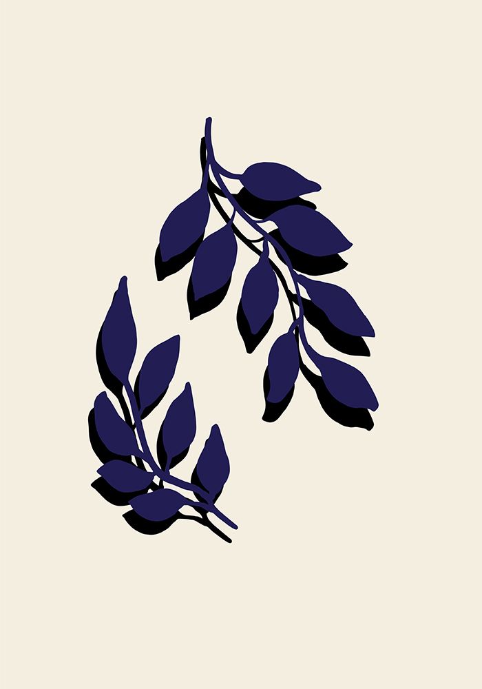 Blue Twigs art print by 1x Studio for $57.95 CAD
