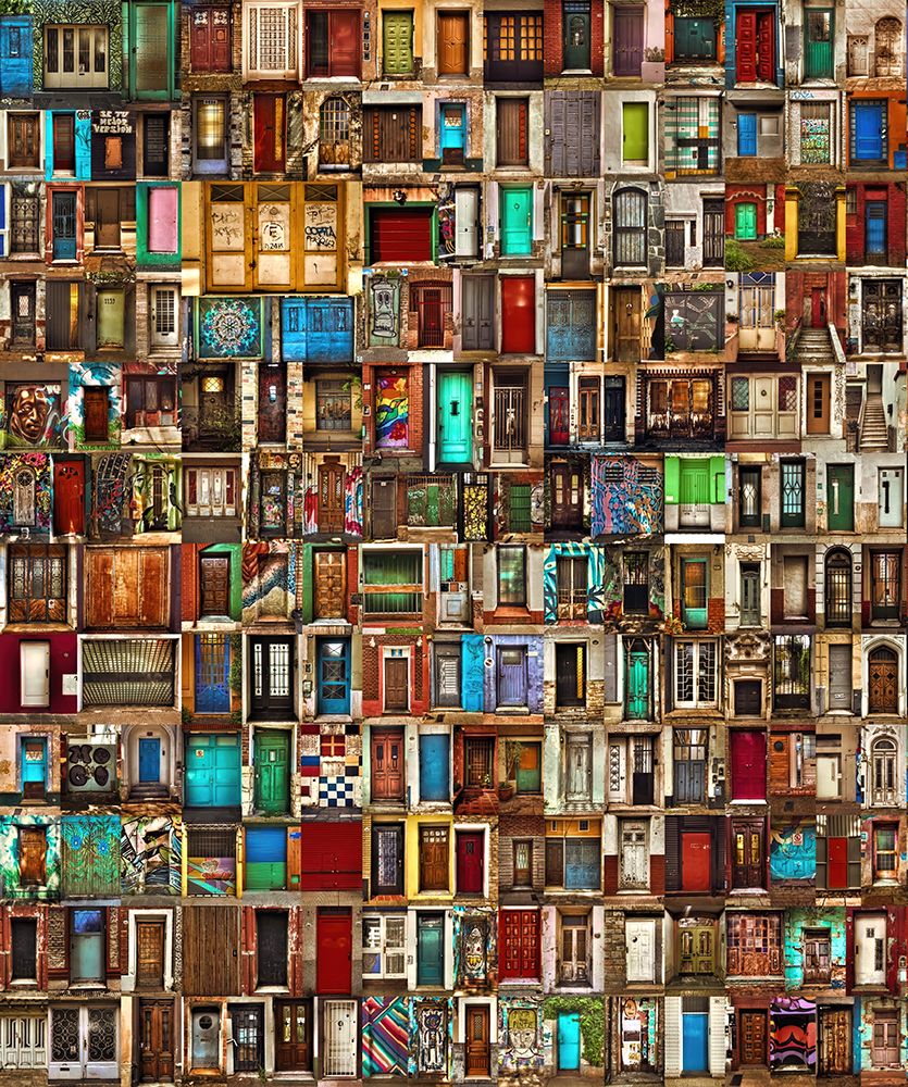 Doors Of Buenos Aires art print by Roxana Labagnara for $57.95 CAD