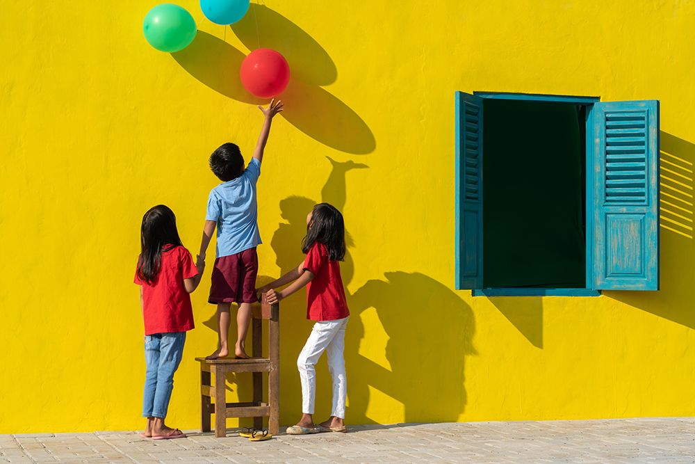I Want Those Balloons! art print by Anges Van Der for $57.95 CAD