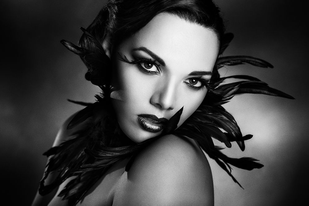 The Black Feathers art print by Peppe Tambe for $57.95 CAD