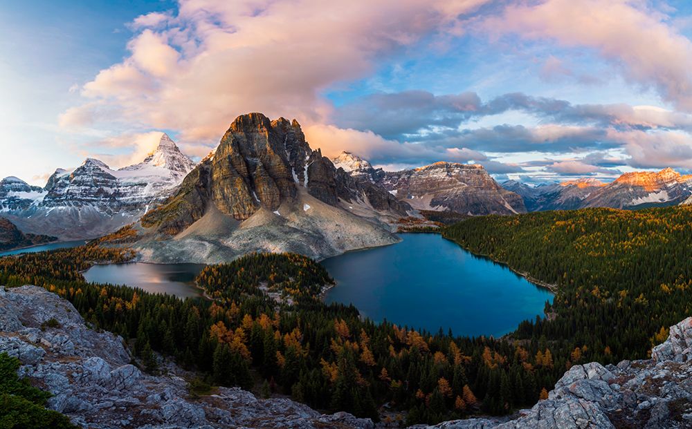 Sunrise At Mt. Assiniboine art print by Jenny L. Zhang for $57.95 CAD