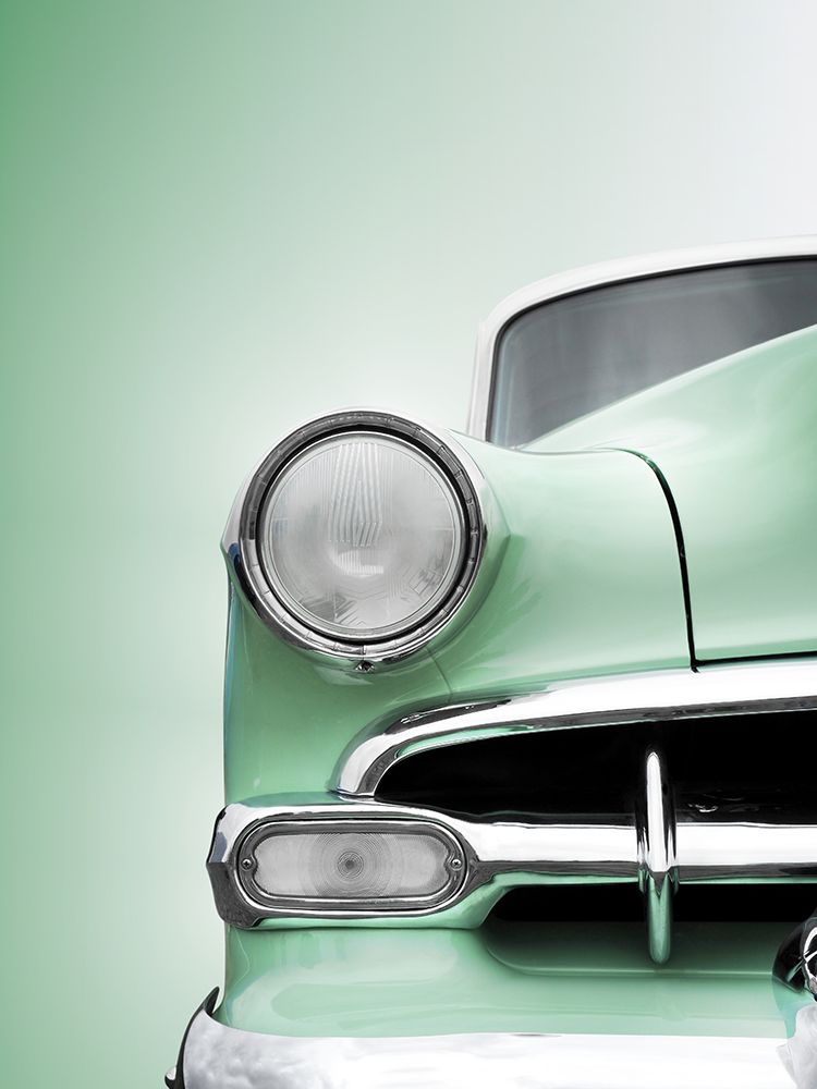Us Classic Car 1954 Bel Air Powerglide art print by Beate Gube for $57.95 CAD
