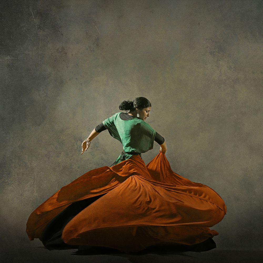 The Girl A Dance art print by Moein Hasheminasab for $57.95 CAD