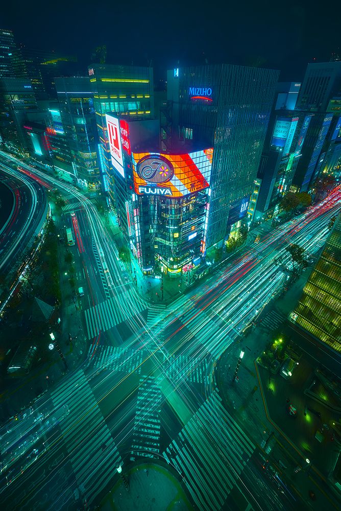 Neotokyo art print by Javier De La for $57.95 CAD