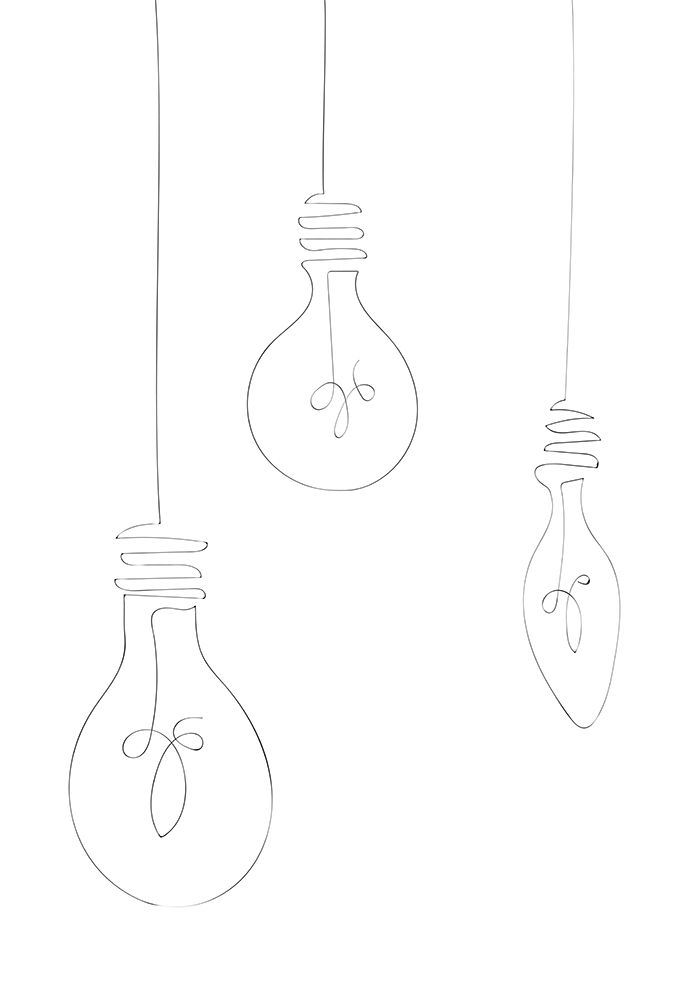 Light Bulbs art print by 1x Studio II for $57.95 CAD