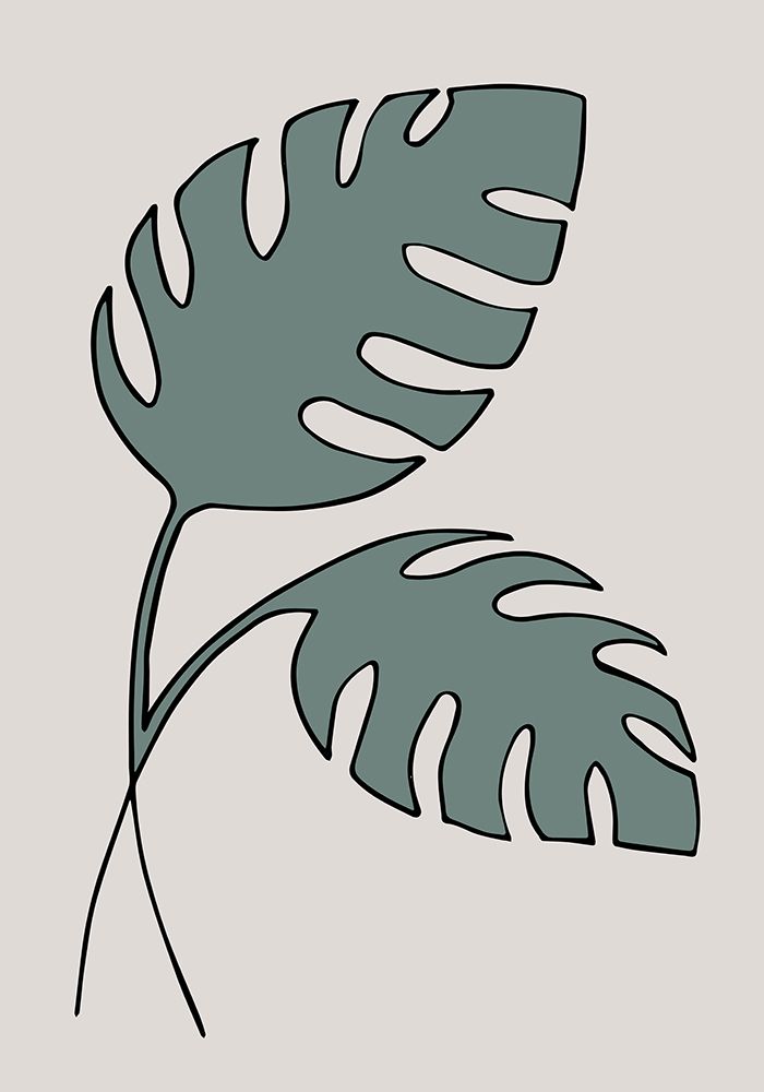 Monstera Cross art print by 1x Studio II for $57.95 CAD