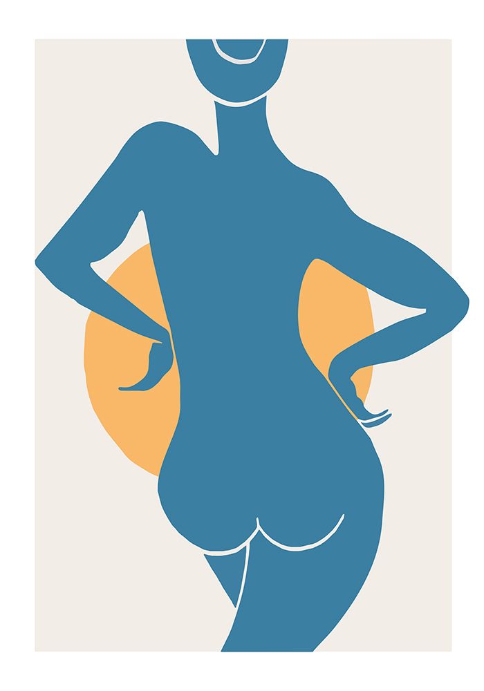 Blue Woman art print by 1x Studio II for $57.95 CAD