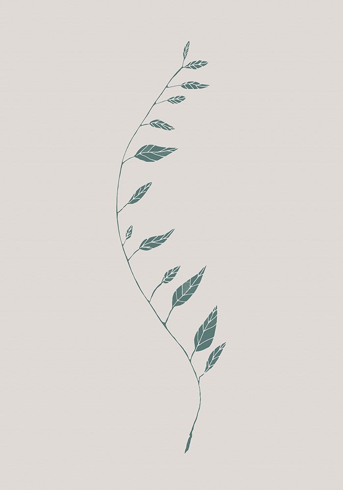 Wavy Branch Green art print by 1x Studio II for $57.95 CAD