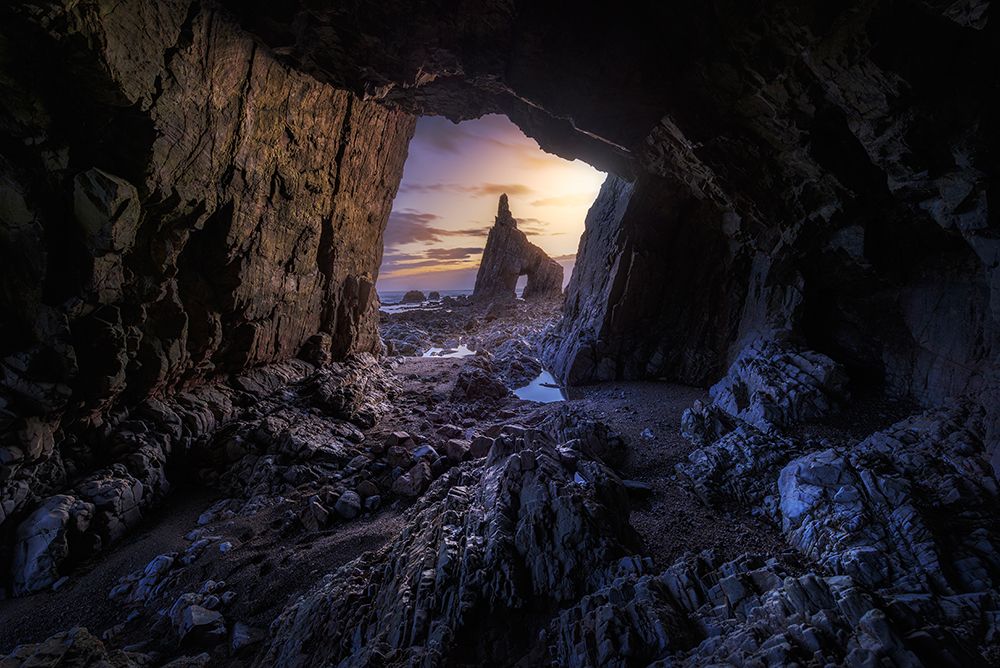 The cave art print by Jorge Ruiz Dueso for $57.95 CAD