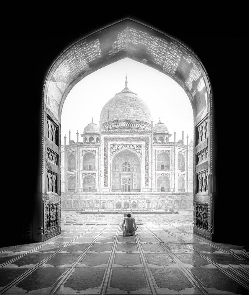 Taj Mahal art print by Alex Lu for $57.95 CAD