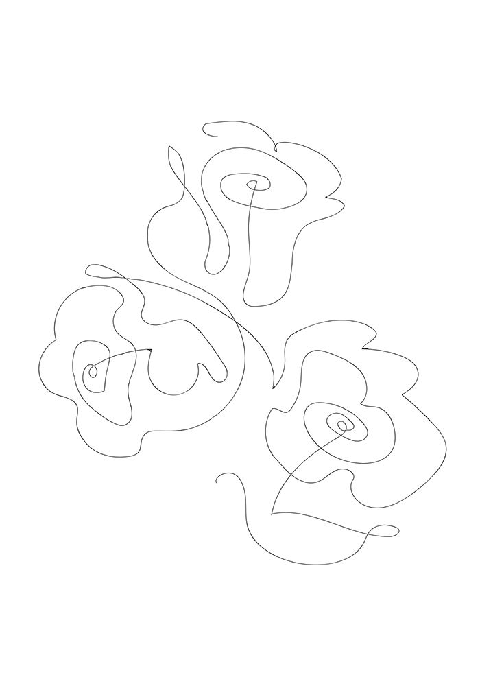 Three Roses 02 art print by 1x Studio II for $57.95 CAD