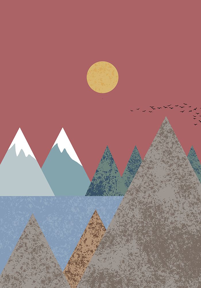 Mountain Landscape art print by 1x Studio II for $57.95 CAD