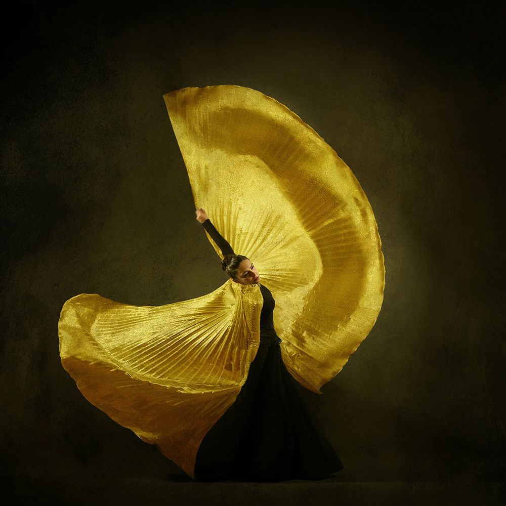 The Girl A Dance art print by Moein Hasheminasab for $57.95 CAD