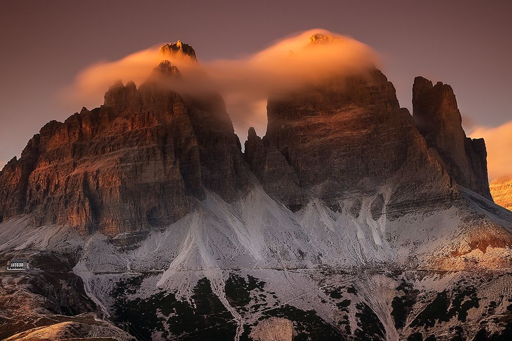 Tre Cime In Cotton Candy art print by Martin Kucera AFIAP for $57.95 CAD