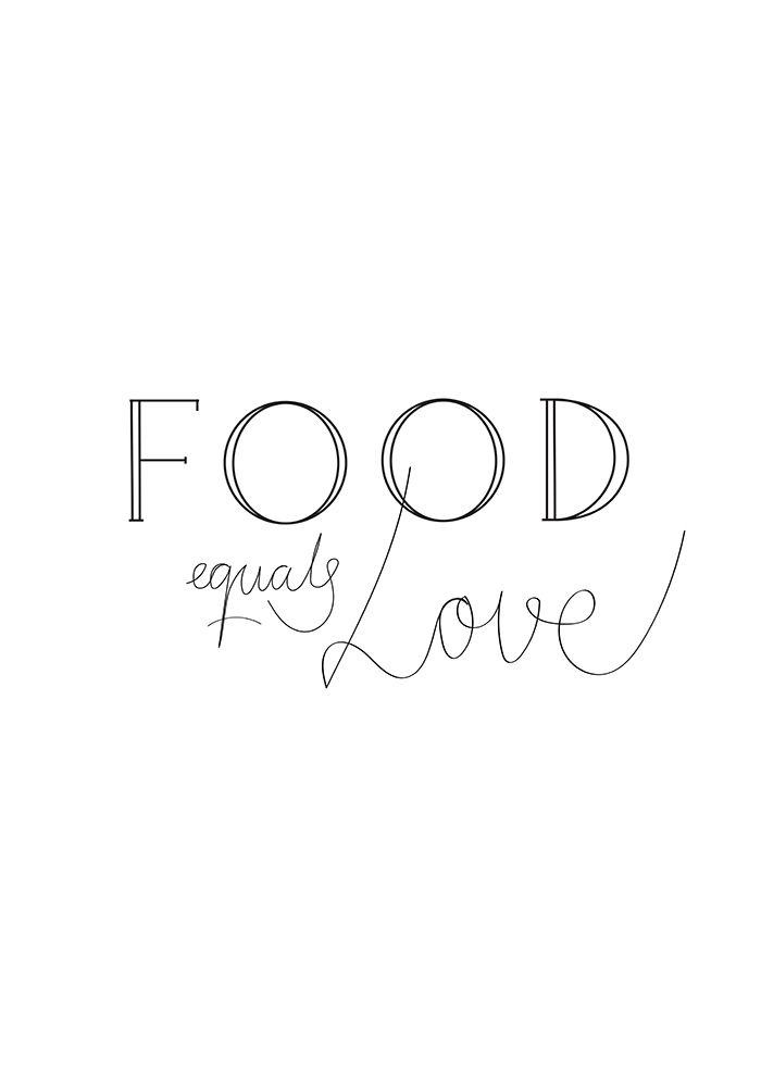 Food Is Love art print by 1x Studio II for $57.95 CAD
