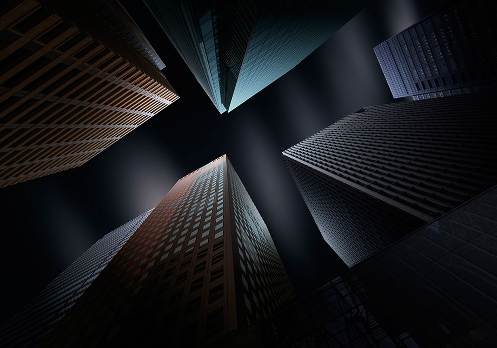 Otemachi Skyline art print by Shuchuan Liu for $57.95 CAD