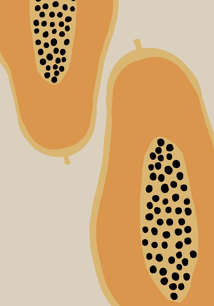 Papaya Fruit art print by 1x Studio II for $57.95 CAD