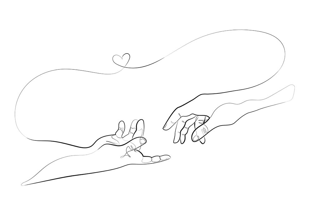 Touch Of Love art print by 1x Studio II for $57.95 CAD