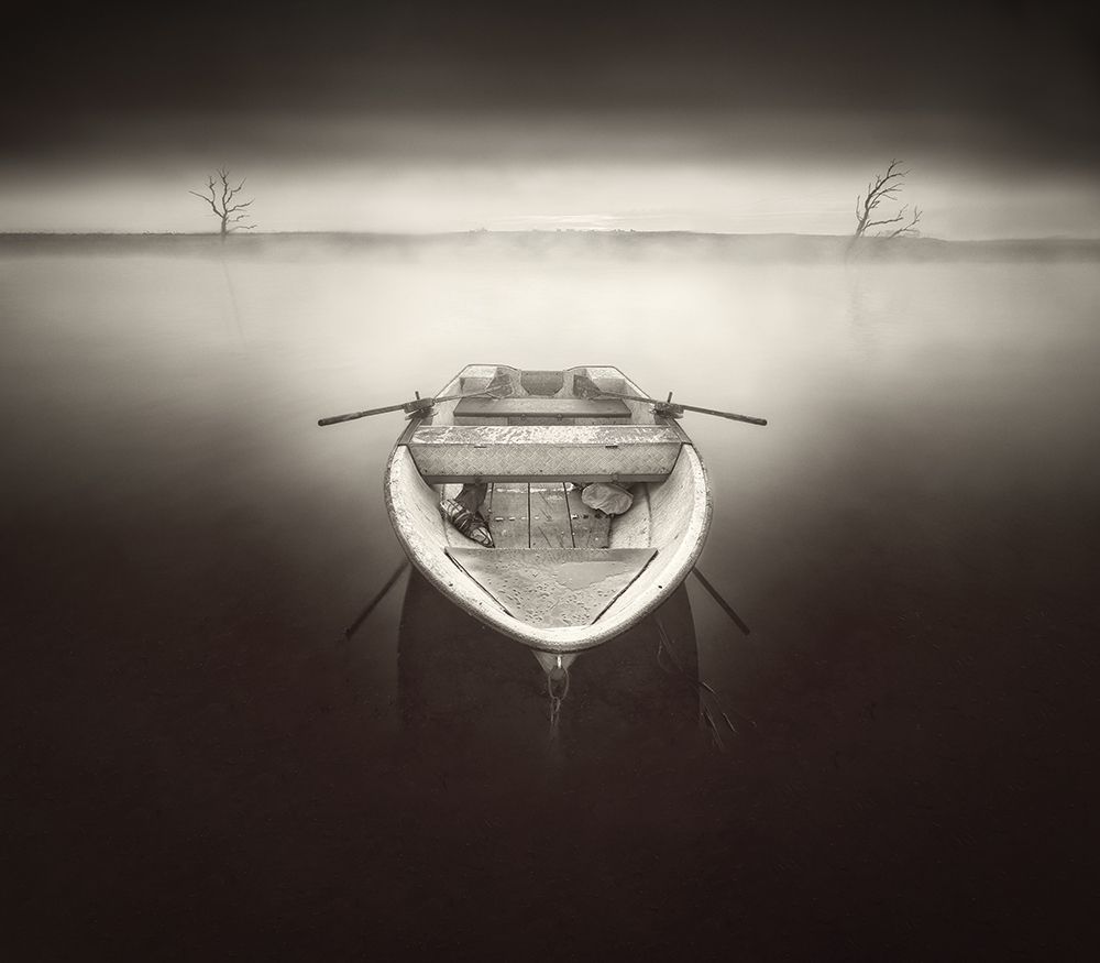 The boat of Caron art print by Manuel Ponce Luque for $57.95 CAD