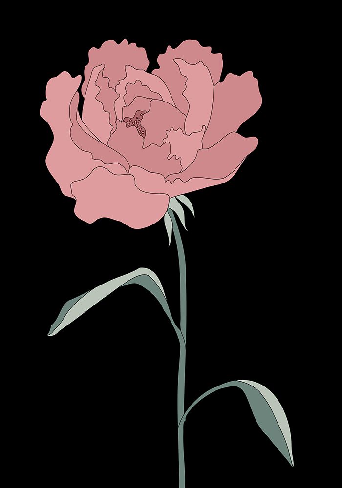 Peony 01 art print by 1x Studio II for $57.95 CAD