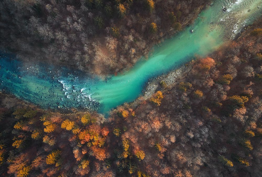 Emerald stream art print by Ales Krivec for $57.95 CAD
