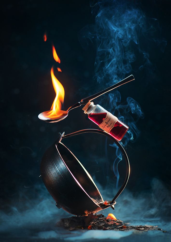 Fire Breath Potion art print by Dina Belenko for $57.95 CAD