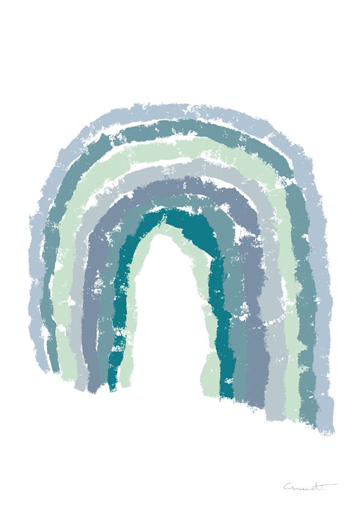 Rainbow Blues art print by 1x Studio II for $57.95 CAD