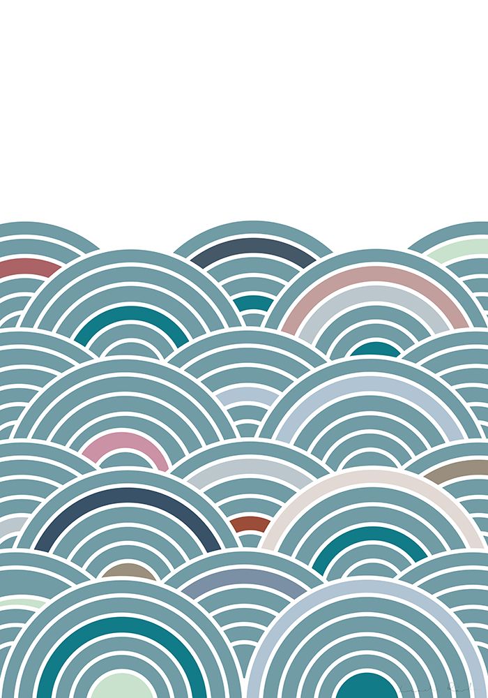 Sea of Rainbows art print by 1x Studio II for $57.95 CAD