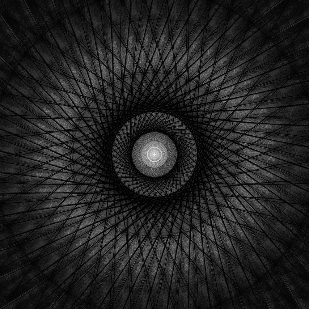 Circles in square art print by Lotte Gronkjar for $57.95 CAD