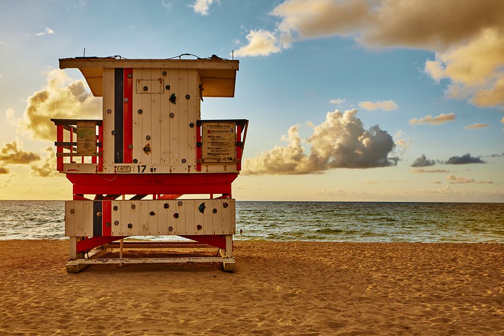 Miami Beach art print by Wilfried Zeise for $57.95 CAD