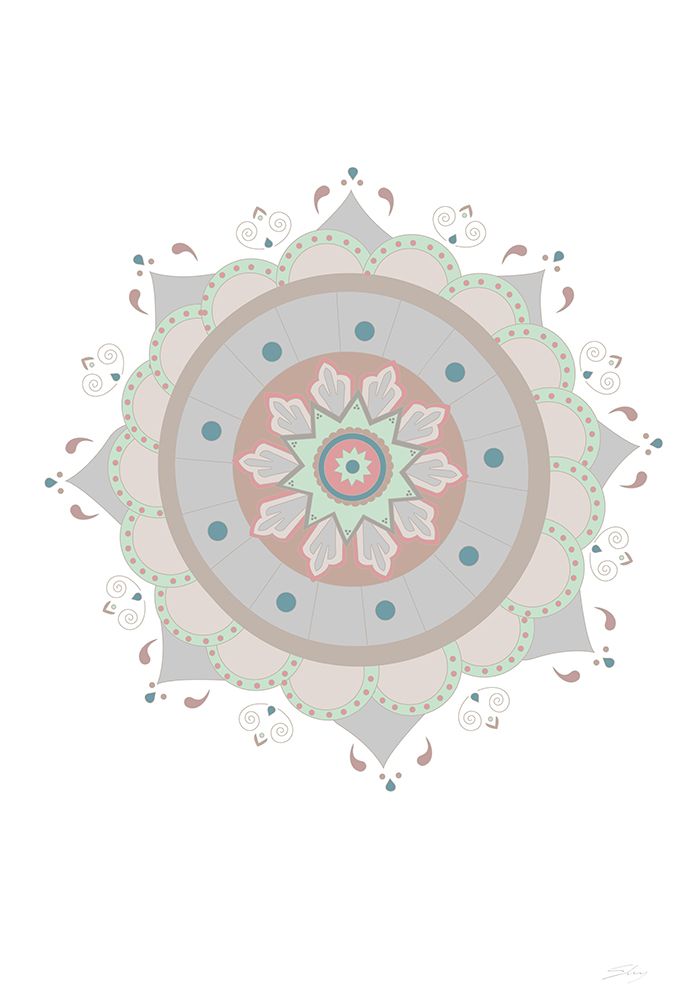 Mandala Fiesta art print by 1x Studio II for $57.95 CAD