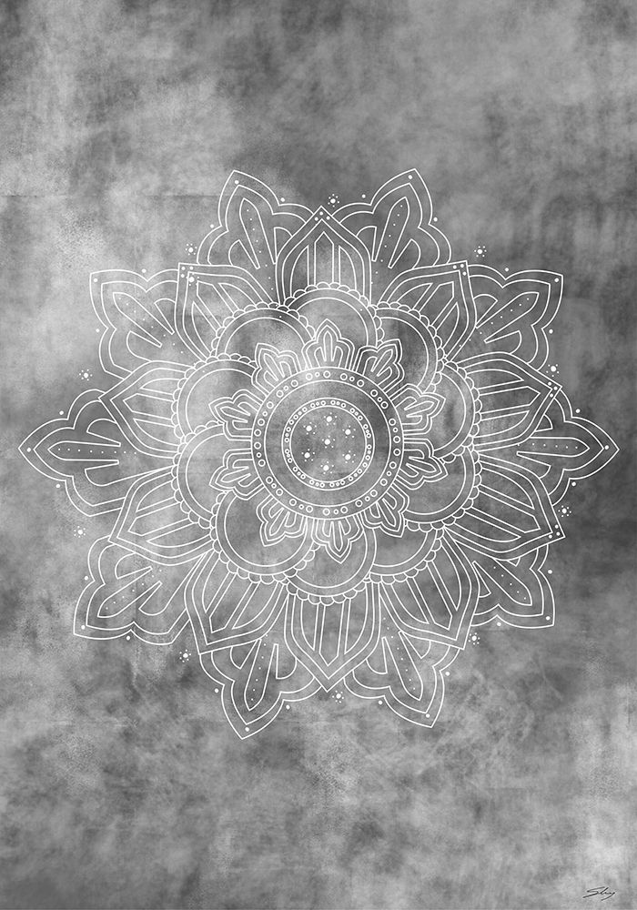 Mandala Smokey art print by 1x Studio II for $57.95 CAD