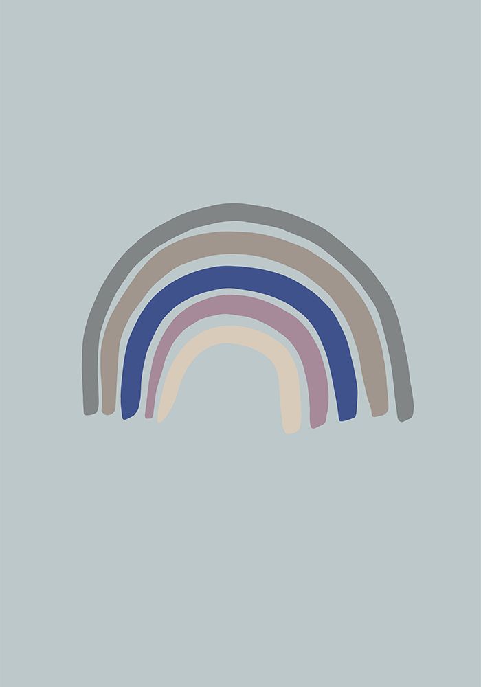 Rainbow Blue art print by 1x Studio for $57.95 CAD