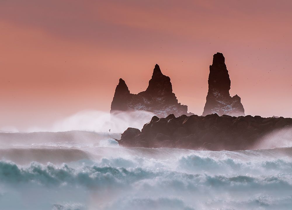 Roaring Ocean art print by Wei Dai for $57.95 CAD