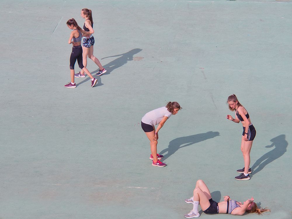 Out of stamina art print by Nicolae Stefanel for $57.95 CAD