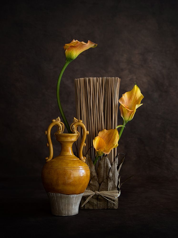 Calla Lilies art print by Joanna W for $57.95 CAD