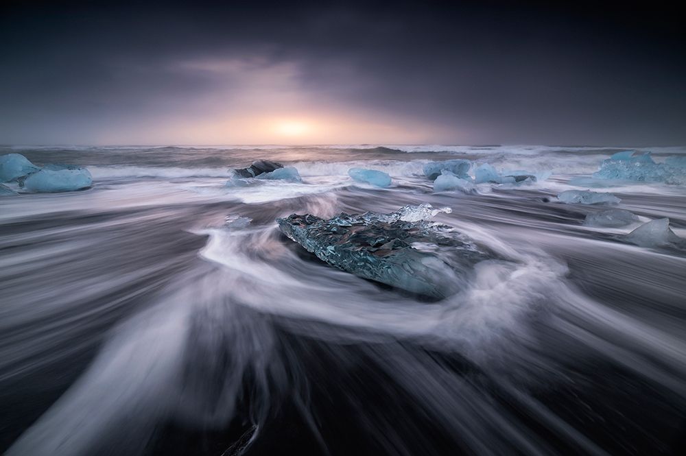 Sun, sea and ices art print by Jorge Ruiz Dueso for $57.95 CAD
