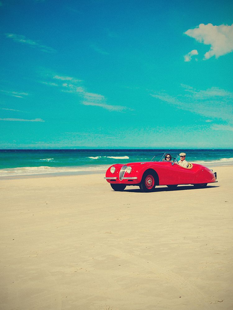 The Red Car art print by Massimo Della Latta for $57.95 CAD