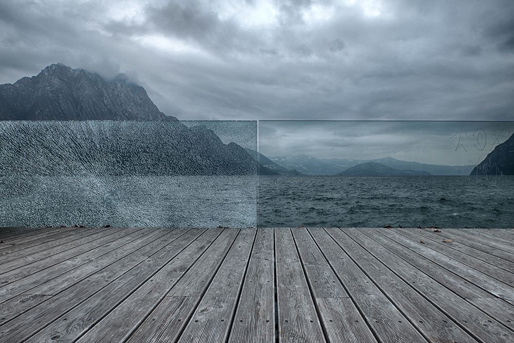 Partial obfuscation art print by Stefano Scappazzoni for $57.95 CAD