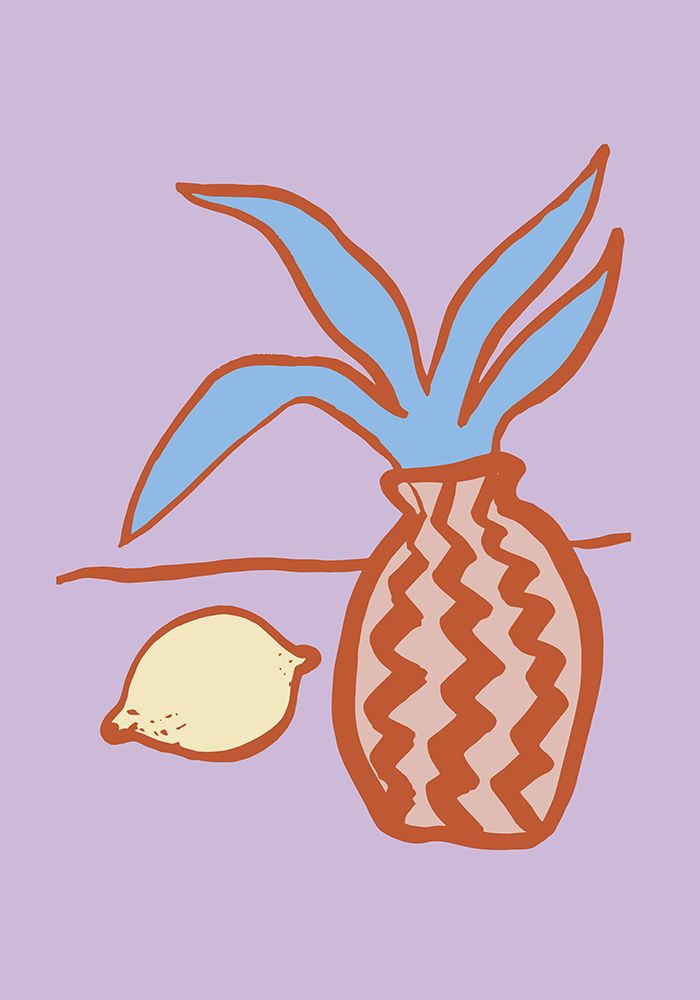 Lilac Lemon art print by 1x Studio for $57.95 CAD