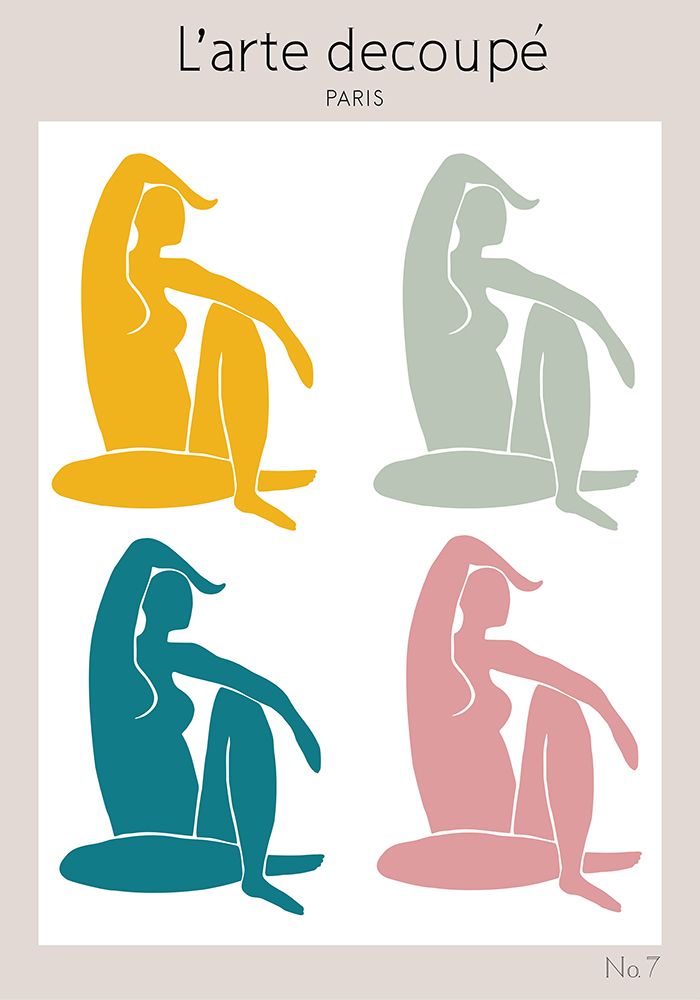 Four Figures art print by 1x Studio II for $57.95 CAD