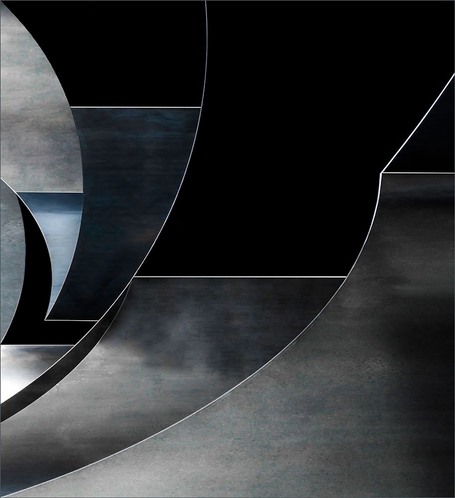 metal construction art print by Gilbert Claes for $57.95 CAD