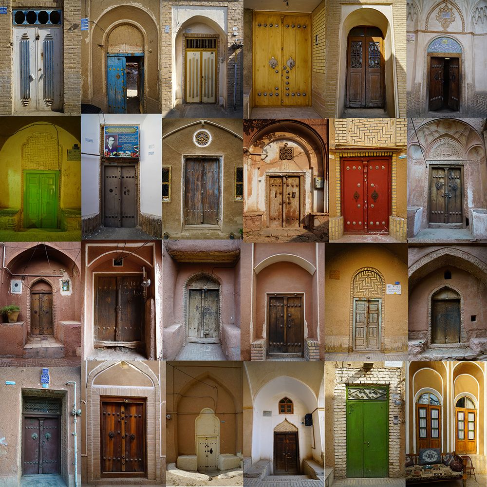 Iranian  Doors art print by Fatma Gokmen for $57.95 CAD