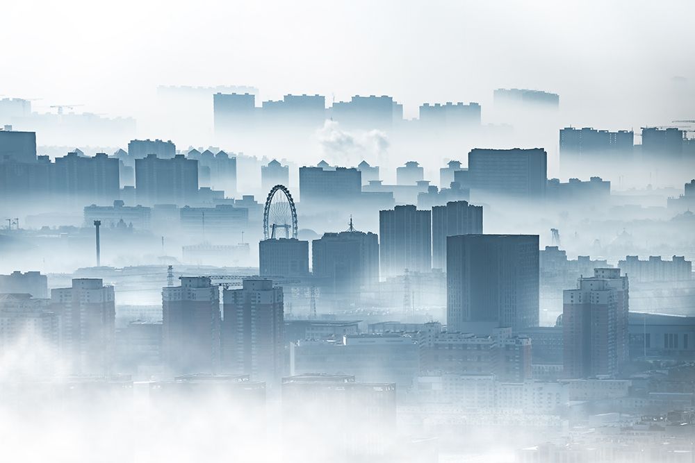 The city of fog art print by Stanley Lee for $57.95 CAD