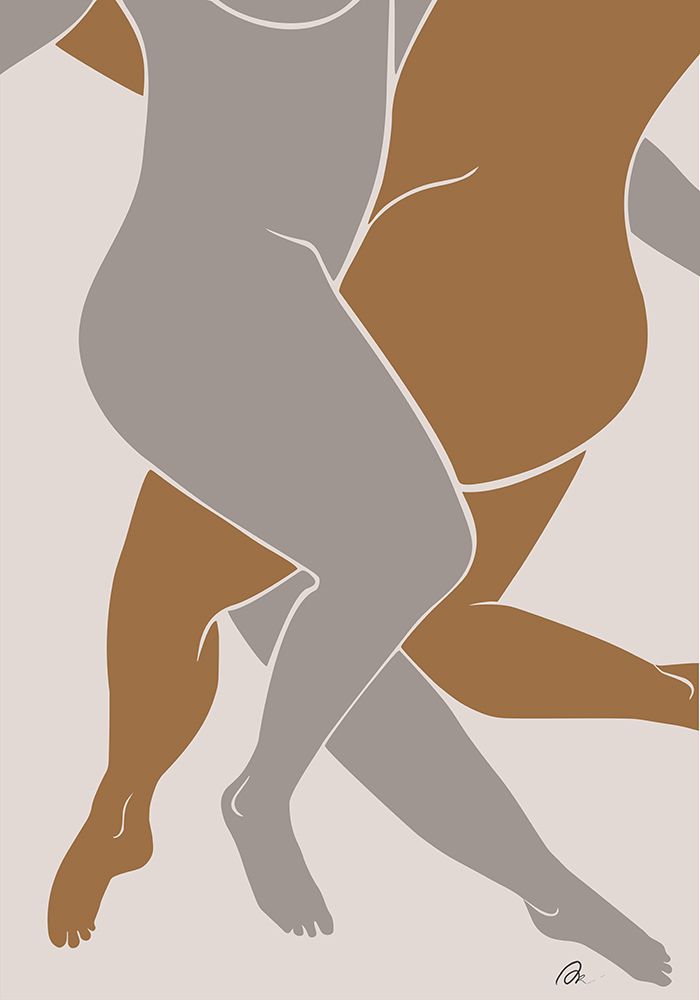Lovers Beige art print by 1x Studio II for $57.95 CAD