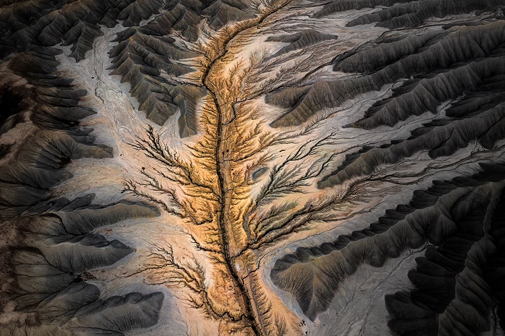 Magic Land -- An Aerial Abstract art print by James Bian for $57.95 CAD