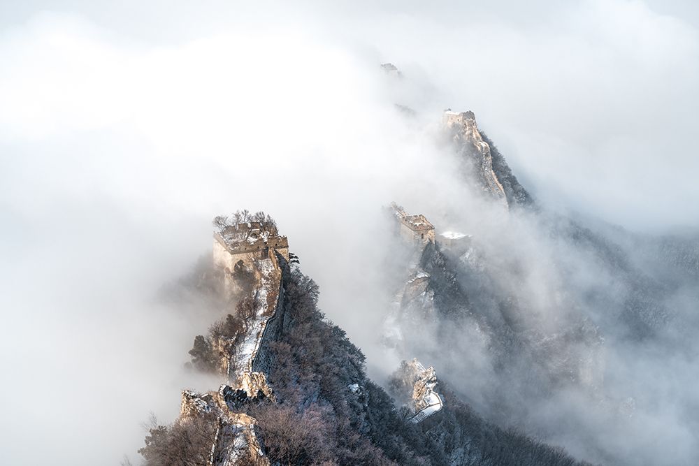 Cloud Over The Greatwall art print by Stanley Lee for $57.95 CAD