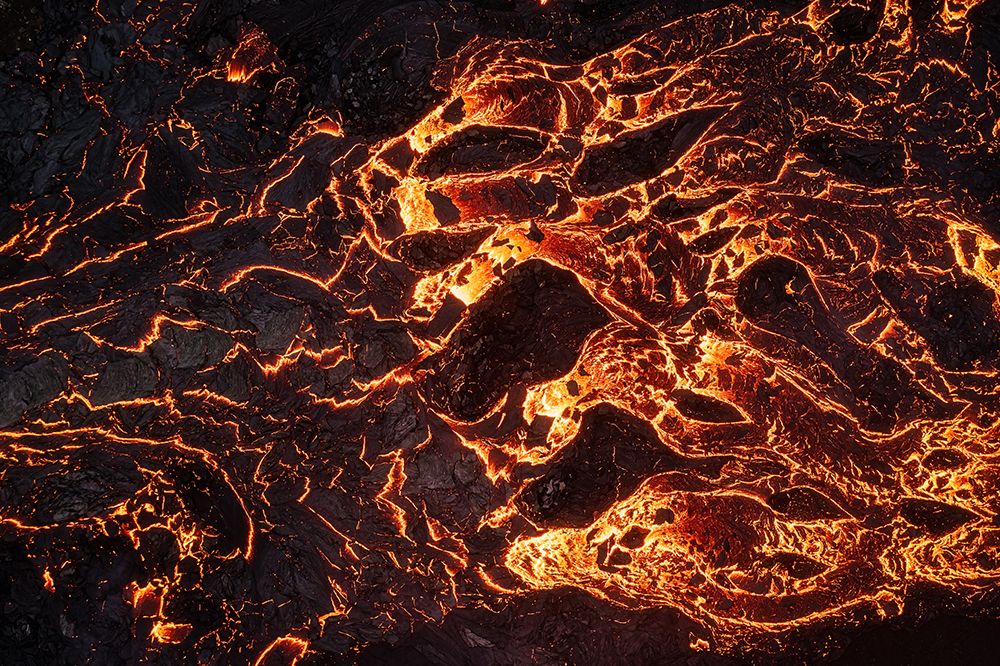 Iceland - Geldingadalir Lavaflow art print by Jean Claude Castor for $57.95 CAD