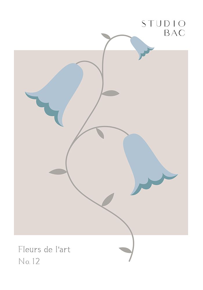 Bluebells Studio Bac art print by 1x Studio II for $57.95 CAD