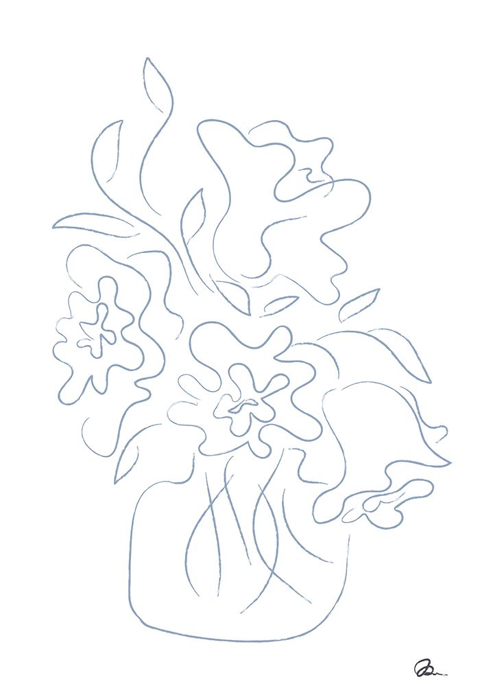 Flower Bouquet Sketch art print by 1x Studio II for $57.95 CAD